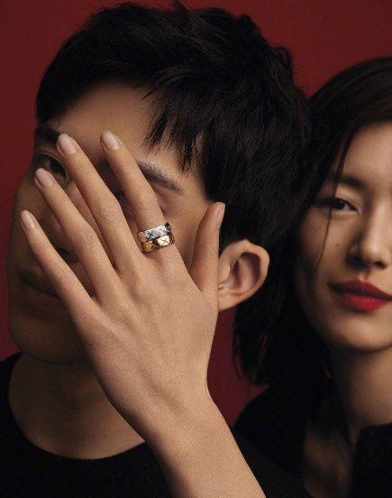 井柏然刘雯最新爆料图片,时尚大片曝光，演绎浪漫冬日风情  第3张